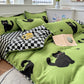Household Pure Cotton Fashion Minimalist Bed Sheets