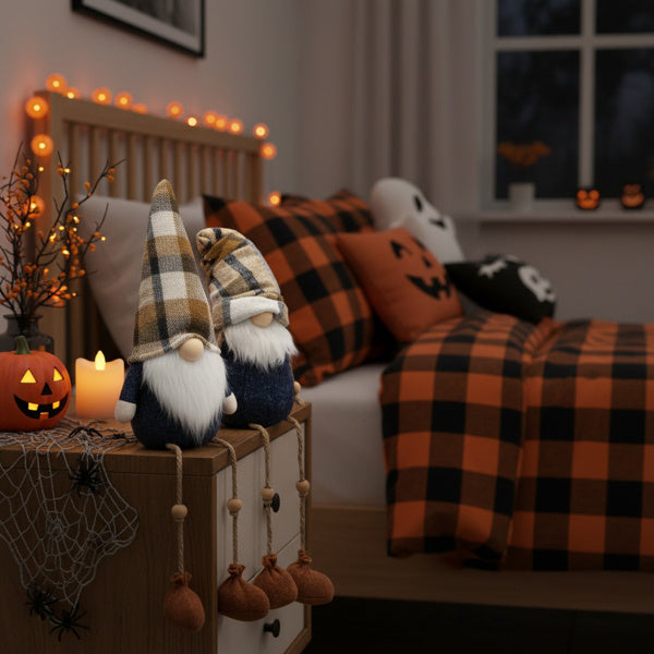 3PCS Set Christmas Gnomes Decorations Harvest & Thanksgiving Home Table Ornaments, Cute Holiday Decorations For Party Gifts, Autumn Farmhouse Gnome Centerpiece FBA Shipment