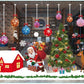 Christmas color window stickers
