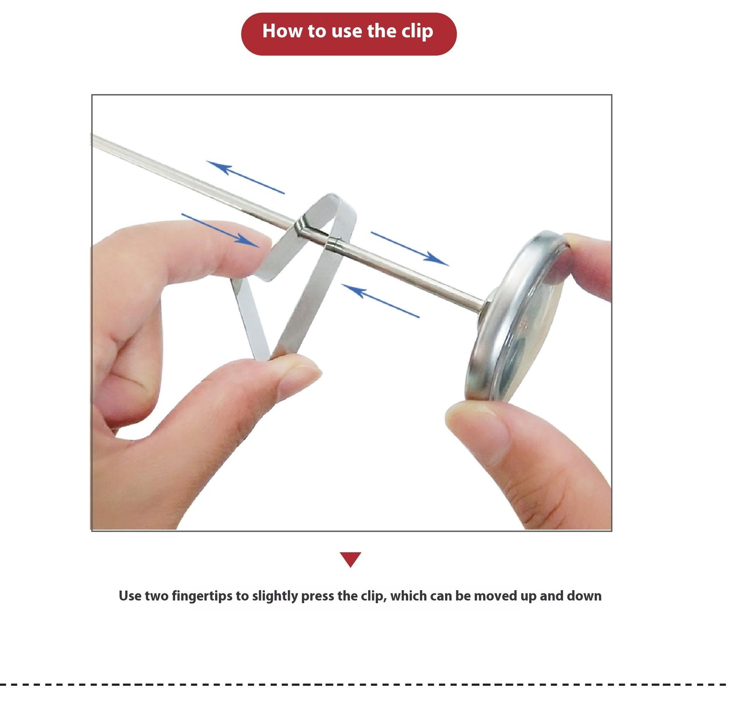 Stainless Steel Food Clamp Kitchen Accessories