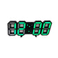 Digital Wall Mounted Clock LED Electronic Gift Alarm Clock Large Clock Temperature Clock