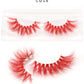 3D color mink false eyelashes