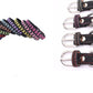 Stainless Steel Iron Dog Collar with Laser Lettering