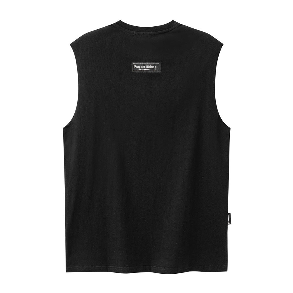 Simple Loose Vest For Men