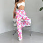Casual Trousers Straight Women Loose