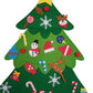New Christmas gifts and gifts DIY felt Christmas tree for children