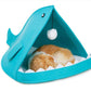 Shark pet cat nest house