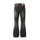 Fashion Horn Denim Trousers Men
