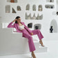 Ladies Fashion Blazer Women Suit Pants