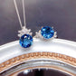 Jewelry Sets For Women London Blue Stones Pendants Necklaces