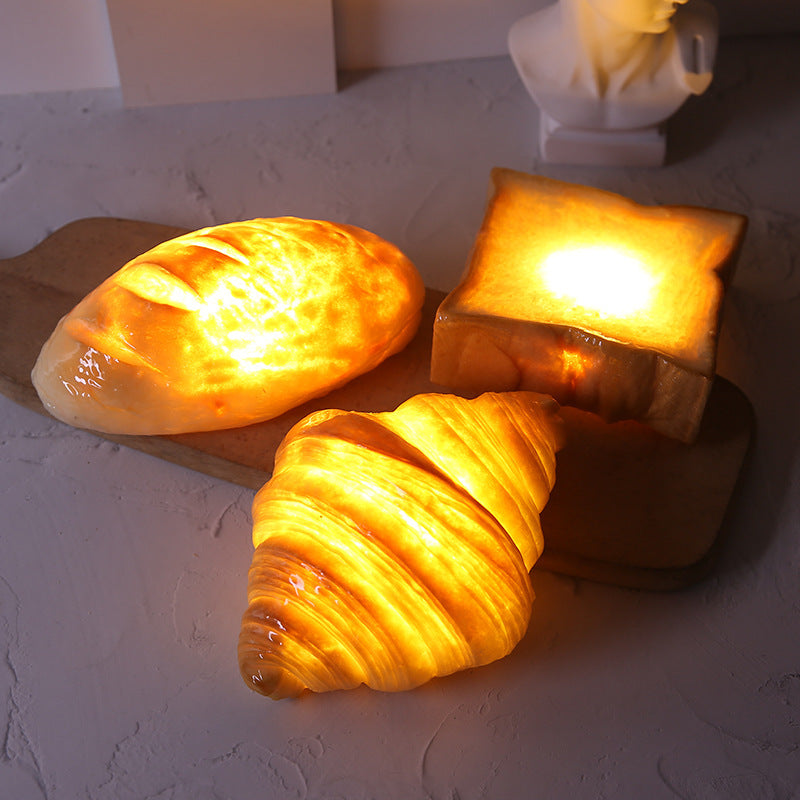 Cross Bag LED Bread Night Light Funny Home