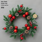 Christmas Decoration Upside Down Christmas Tree Horn Rattan Christmas Wreath
