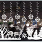 Christmas color window stickers