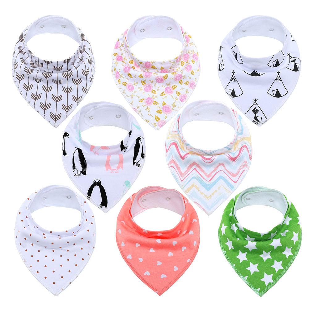 Newborn cotton triangle towel