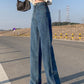 Wide Leg Jeans For Women Bottom Baggy Denim Pants Trousers