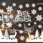Christmas color window stickers