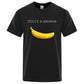 Dolce Banana Fashion Print Men T-shirts