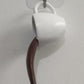 Floating Coffee Cup Mug Sculpture Kitchen Decor Pouring Spilling Decoration