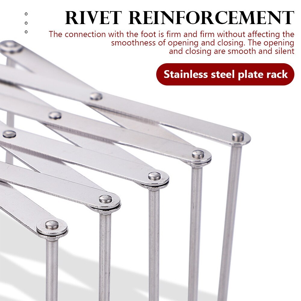 Retractable Folding Steam Rack Kitchen Storage Rack