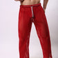 new fashion men sexy mesh trousers men casual hollow trousers