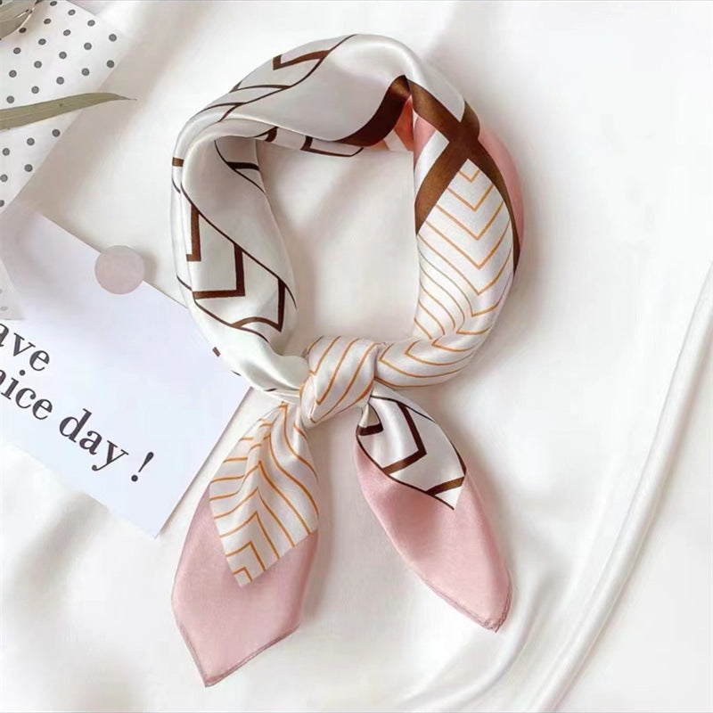 Crepe Satin Scarf For Women