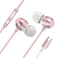 Metal Wired Headset In-ear Wire-controlled Mobile Phone Headset