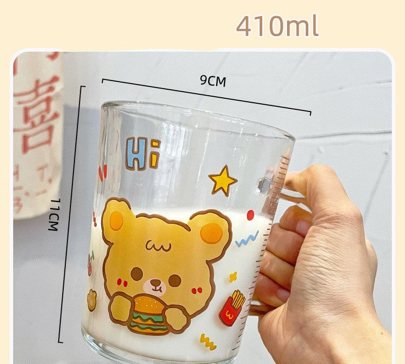 Creative High Borosilicate Glass Water Cup