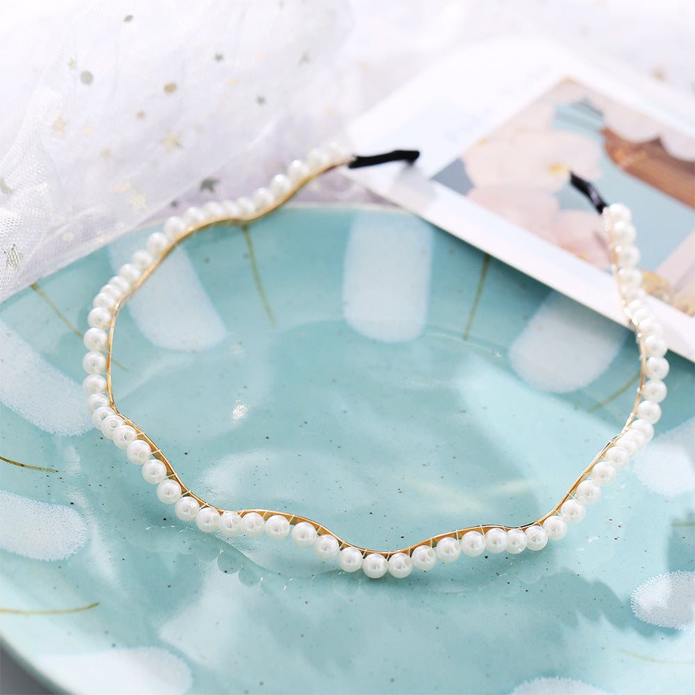 Pearl Hair Fixer Girl Headband