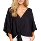New V Neck Blouse Women Leopard Print Shirts