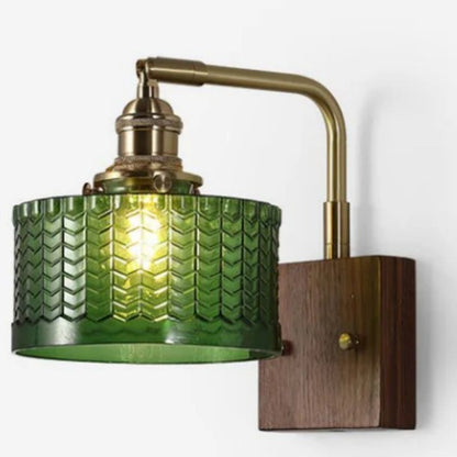American Retro Wall Lamp Living Room Wall Light Bulb