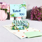 Pastoral Thanksgiving Day 3D Flower Greeting Card