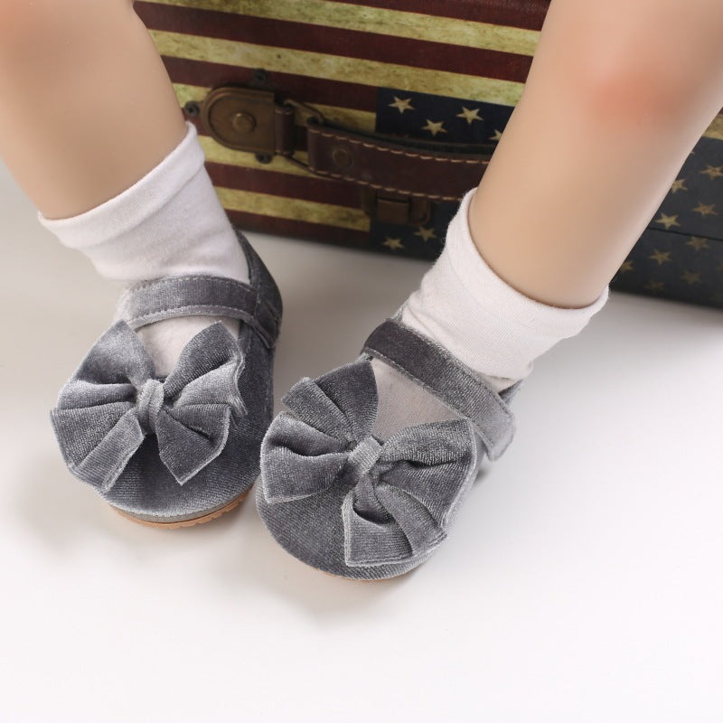 Baby Girl Soft Sole Toddler Shoes Bow