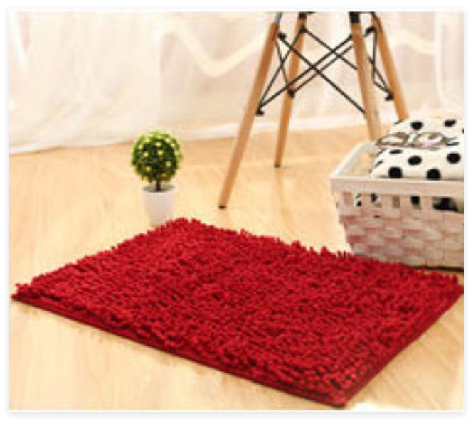 Chenille Non-slip Mat Door Kitchen Mat