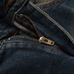 Inkjet Denim Straight-leg Trousers Men