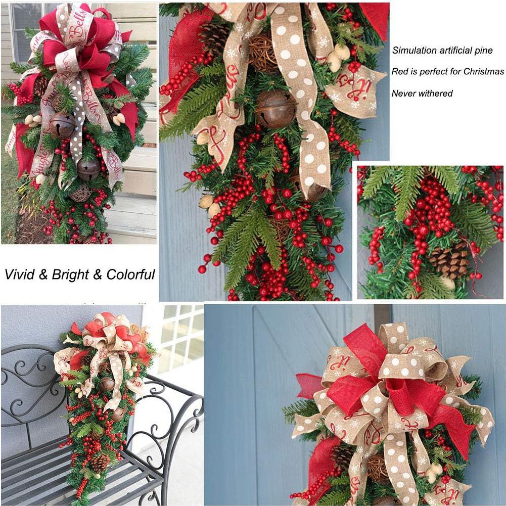 A Christmas Door Hanging Christmas Decorations Holiday