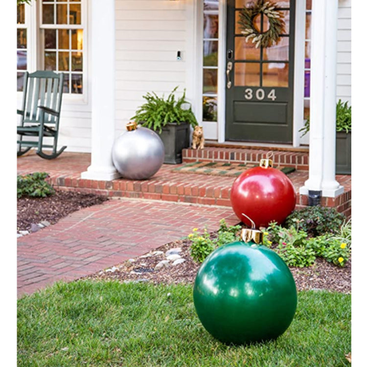 Christmas Ball Seamless Inflatable Oversized Ornament