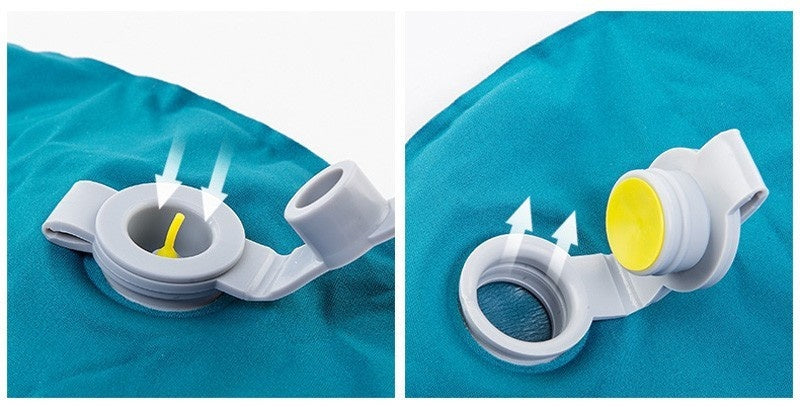 Travel portable inflatable pillow