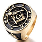 Fashion Mens Jewelry Rings Real 316L Stainless Steel Rings For Men,gold Body Masonic Ring For Dropshipping Suppliers Usa