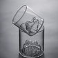 Glass Mountain View Household Water Cup