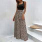 Stretch Slim Women Belt Bow Trousers