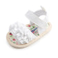 New baby girl soft sole shoes