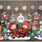 Christmas color window stickers