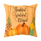 Thanksgiving  English Alphabet Sofa Cushion Pillowcase