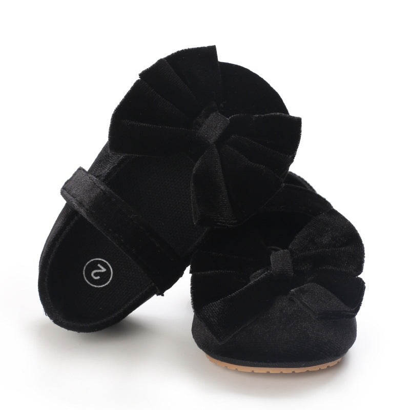 Baby Girl Soft Sole Toddler Shoes Bow