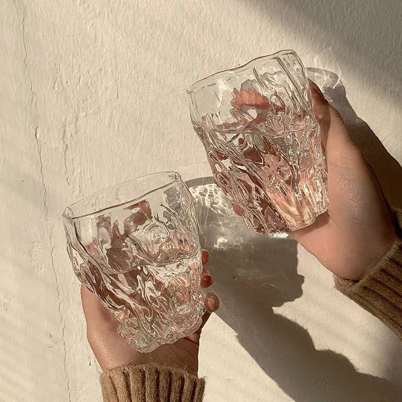 Glass Water Cup For Household Use
