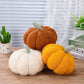 Simulated Pumpkin Plush Pillow 11 X 9.5 Inch 3D Thanksgiving Cushion Shaped Pillow Cozy Fall Decorations Toy Pillows For Thanksgiving Christmas Bedroom Sofa Couch Supplies