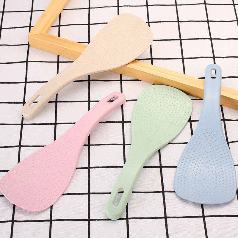 Kitchen Creative Wheat Straw Rice Spoon