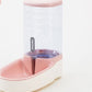 Pet dog automatic feeder microphone dog automatic drinking fountain