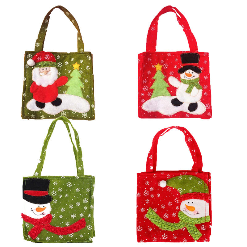 Christmas ornaments Christmas gift bag candy bag