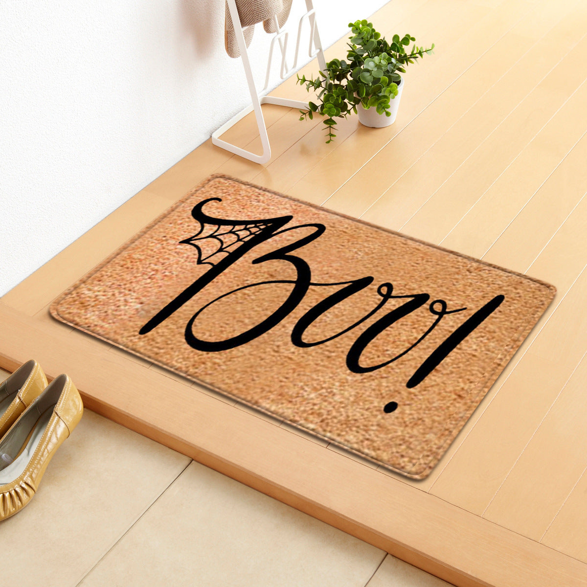 Halloween Letter Door Mat Kitchen Mat Bedroom Living Room Carpet Floor Mat